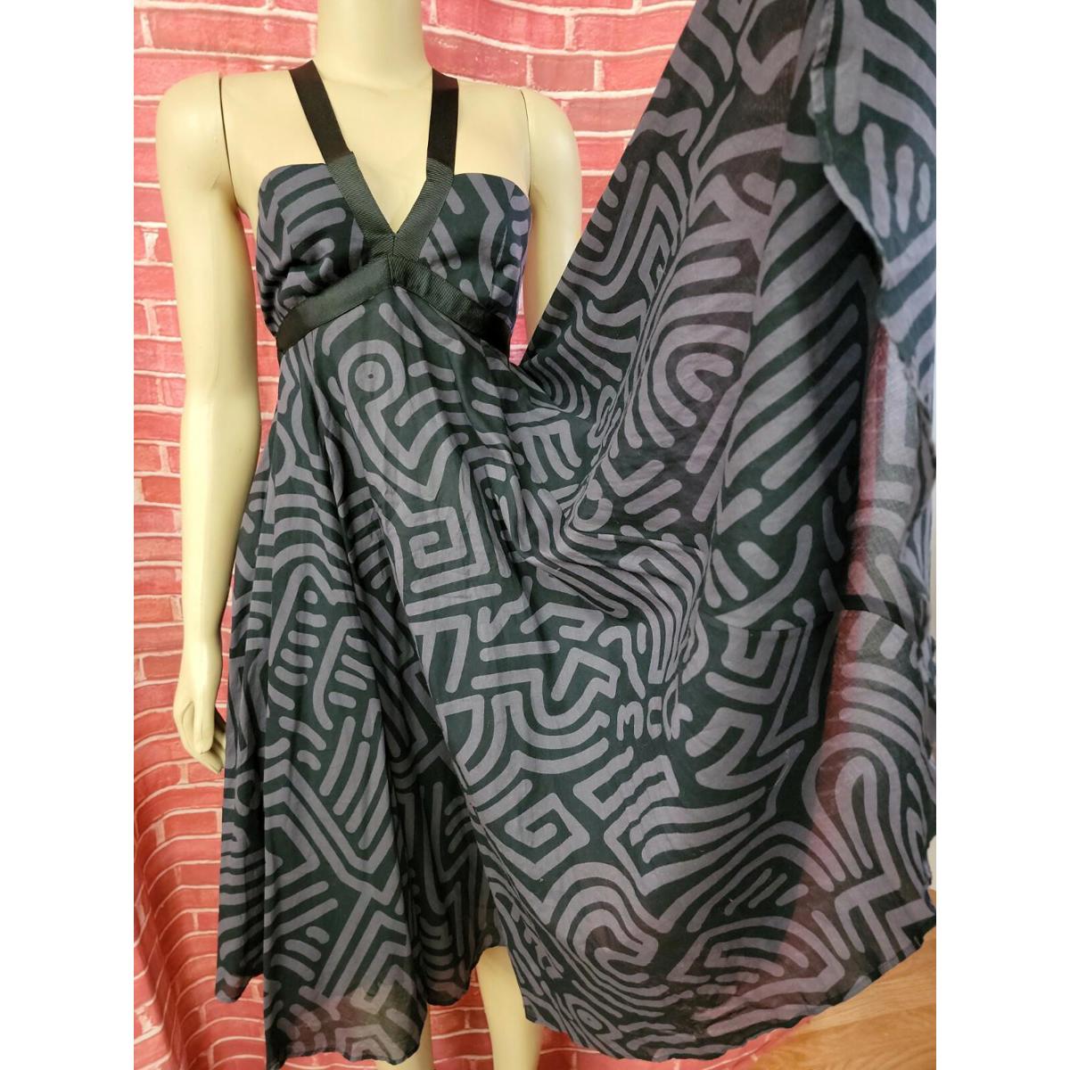Alexander Mcqueen Flare Summer Dress Size It 42 Uk 10 Us 6 #11